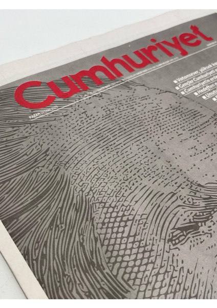 29 Ekim 2023 Cumhuriyet Gazetesi Eki (Aydınlanma) modelleri