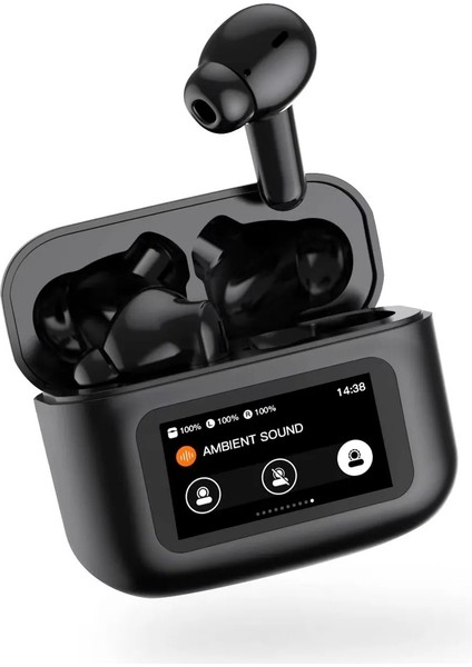 LED Dijital Ekranlı Dokunmatik Airpro Bluetooth Kulaklık Anc