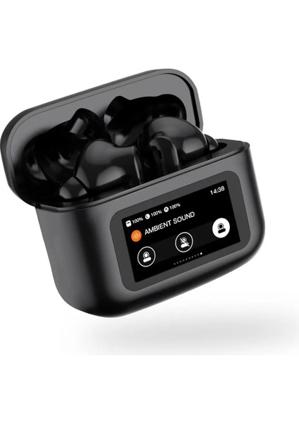 LED Dijital Ekranlı Dokunmatik Airpro Bluetooth Kulaklık Anc