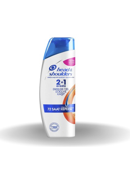 2 in 1 Erkeklere Özel Şampuan 250 ml x 2 Adet