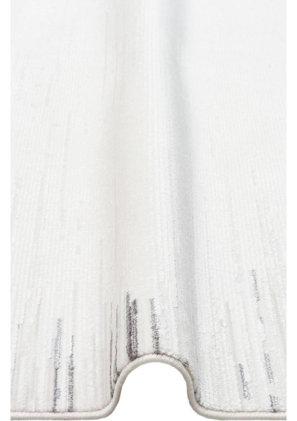 Lykıa Lky 01 Cream Grey Sade ve Modern Akrilik Makine Halısı modelleri