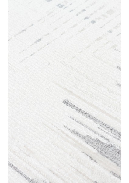 Lykıa Lky 01 Cream Grey Sade ve Modern Akrilik Makine Halısı fırsatları