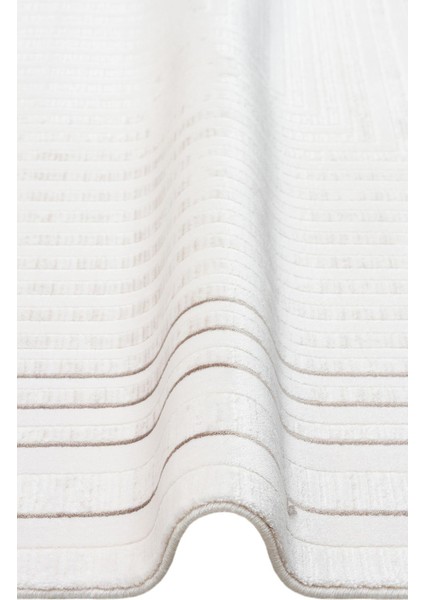 Lykıa Lky 04 Cream Beıge Sade ve Modern Akrilik Makine Halısı modelleri