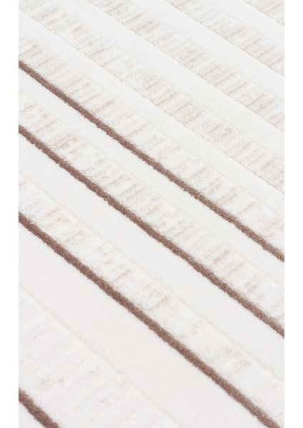 Lykıa Lky 04 Cream Beıge Sade ve Modern Akrilik Makine Halısı indirimleri