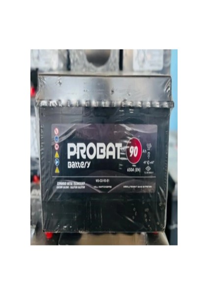 12 V 90 Amper Probat Akü.!! Yeni Üretim.