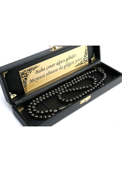 Özel 99 Luk Kuka Tesbih Gümüş Işeleme