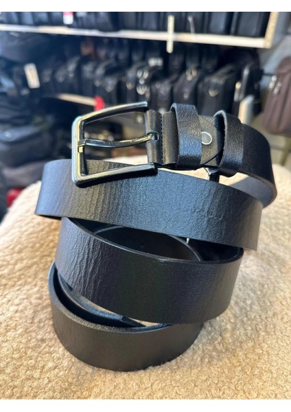 2 Metre Hakiki Deri Siyah Xl-Xxl Büyük Beden Erkek Kemeri fırsatları
