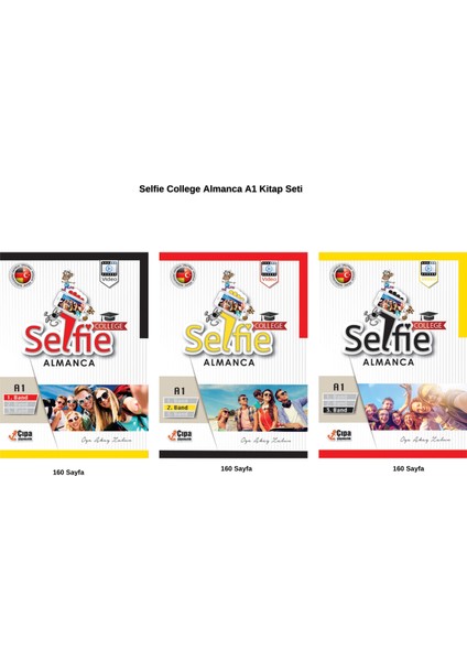 Selfie College Almanca A1 3'lü Kitap Set - Oya Akay Zabun