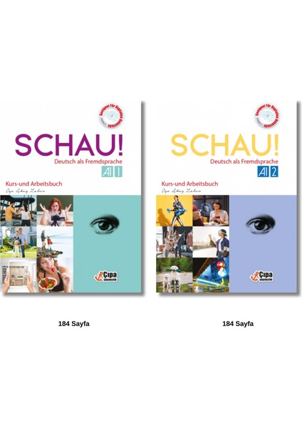 Schau Deutsch Als Fremdsprache Kurs-Und Arbeıtsbuch A1.1 - A1.2 - 2'li Kitap Set - Oya Akay Zabun