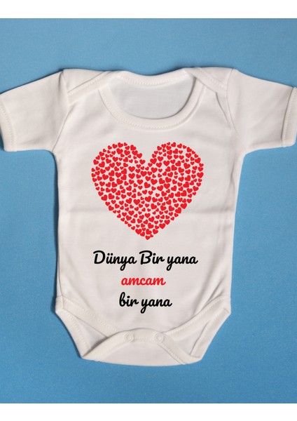 Patobaby Pamuklu Bebek Zıbını Dünya Bir Yana Amcam Bir Yana