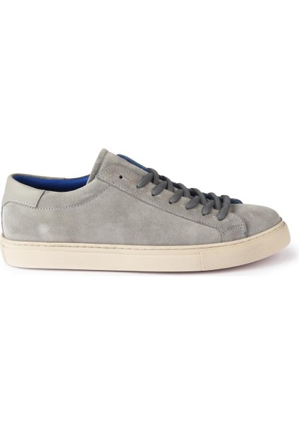 220081 Gri Süet Erkek Sneakers