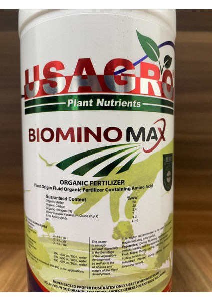 Bıomınomax 1l Amino Asit fiyatları