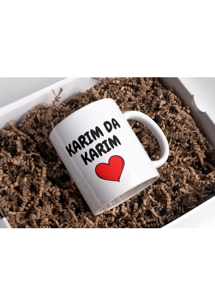 Özel Tasırımlı Karım Da Karım Baskılı Kupa Bardak