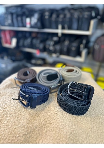 Bene 3,5 cm Örgü Desenli Erkek Kemeri fiyatları