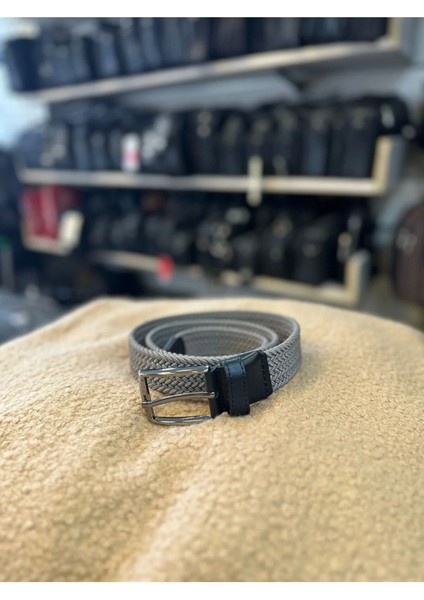 Bene 3,5 cm Örgü Desenli Erkek Kemeri fırsatları