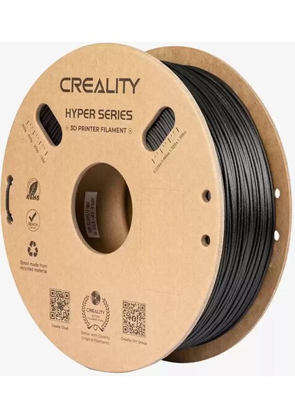 Hyper Pla-Cf Siyah Filament 1.75MM 1000GR