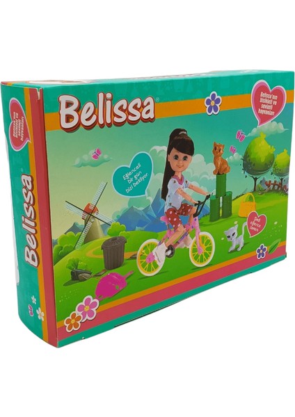 Oyuncak Belissa Bebek ve Bisikleti