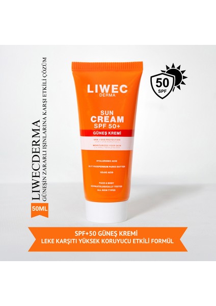 50SPF+ Yüksek Koruyucu Etkili Güneş Kremi fiyatları