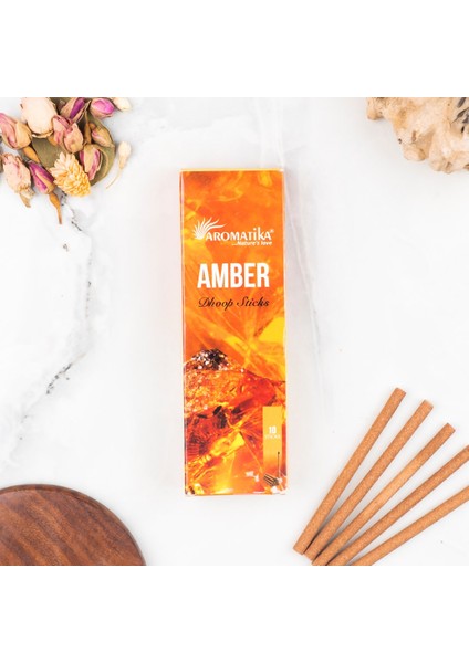 Amber Aromalı Dhoop Tütsü