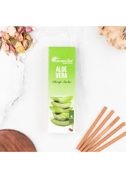 Aloe Vera Aromalı Dhoop Tütsü