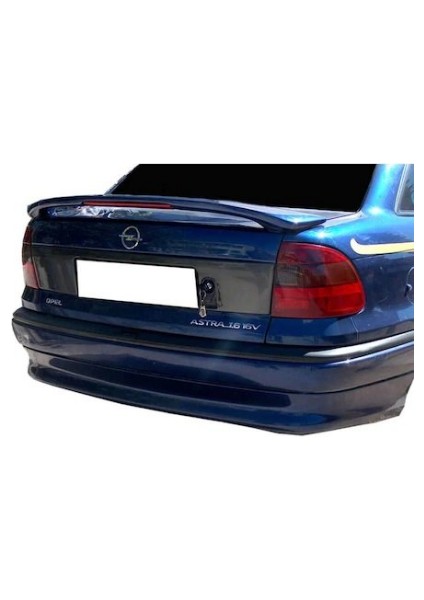 Opel Astra Uyumlu F Sedan Spoiler Bagaj Yüksek (Işıklı) Fiber 1991-2002