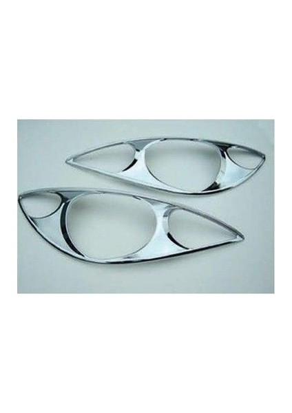 Peugeot 307 Uyumlu Far Kaşı 2 Parça Fiber 2001-2008