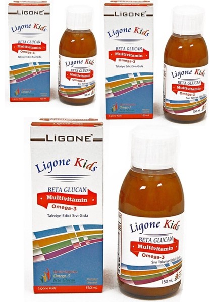 Kids Multivitamin Şurup 150 ml x 3 Adet