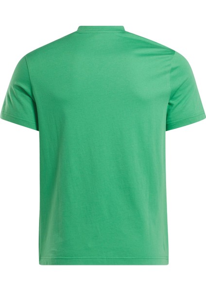 Identıty Bıg Logo Yeşil Erkek Kısa Kol T-Shirt modelleri