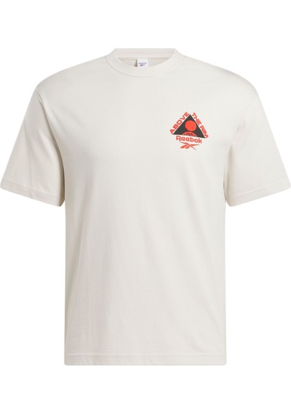 Atr Hoopwear Tee Ekru Erkek Kısa Kol T-Shirt