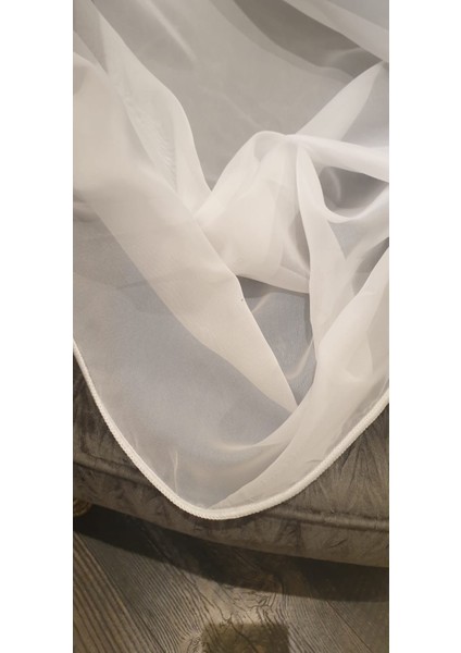 Düz Vual Tül Salon ve Tüm Odalar Için Kırışmaz 1x3 Sık Pileli Tül Perde modelleri