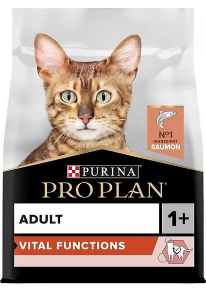 Proplan Vital Functions Adult Somonlu Yetişkin Kedi Maması 10 kg