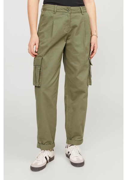 JJXX Jxmaddy Rlx Balloon Mw An Yeşil Kadın Pantolon