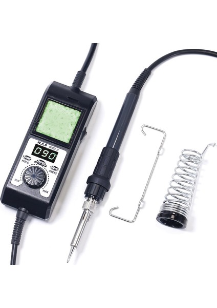 Wep 908D-II Isı Ayarlı Dijita Lehim Havya Istasyonu Makinası Tutacak+Temizleme Süngerli modelleri