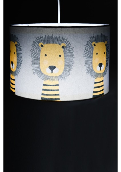 Karışık Renkli Çocuk Odası Sarkıt Avize Model No: 124 Turuncu indirimleri