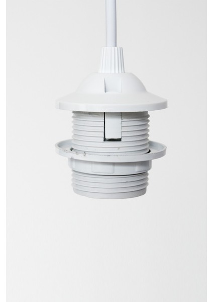 30 x 20 Çocuk Odası Sarkıt Avize Aykız Desenli - Abajur Avize Beyaz 51-60 cm Kumaş Modern 1 E27 fırsatları