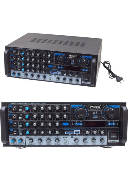 MV-550 2X100 Watt 4 Mikrofon 4 Hoparlör Çıkış Stüdyo Tipi Trafosuz Amfi fiyatları