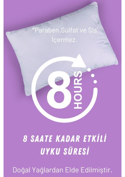 Lavanta Uyku ve Yastık Spreyi Lavender Sleep And Pıllow Spray Doğal Lavanta 50 ml