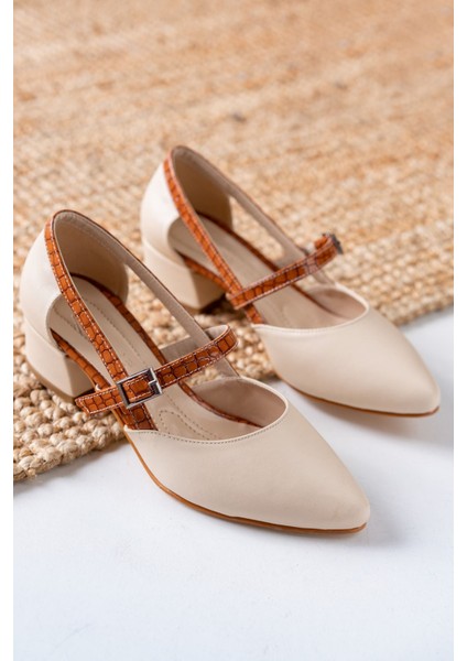 Kahve Topuk Boyu 35 Cm Kadın Topuklu Ayakkabı modelleri