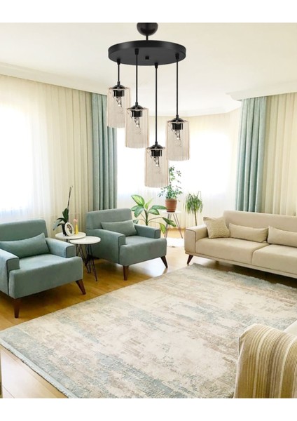 Cam Dora Bal Köpüğü Cam Lüx 4 Antre Avize, Salon Avize, Cam Avize Modern Siyah 91-100 cm 91 x 99 4 modelleri