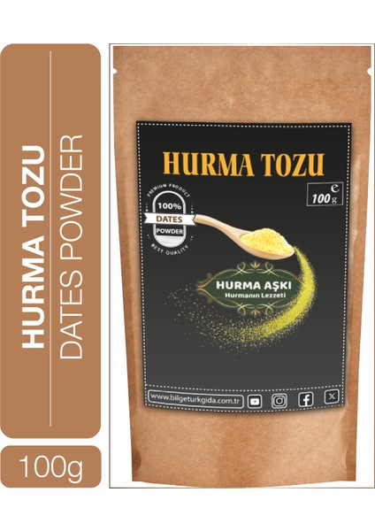 Hurma Tozu 100 gr