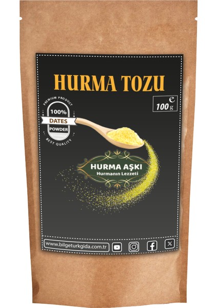 Hurma Tozu 100 gr