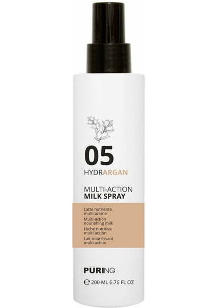 Hydrargan Latte Multi-Action Milk Spray Besleyici Saç Spreyi 200 ml