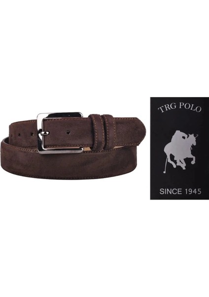 Sunni Deri Erkek Kahverengi Kemer