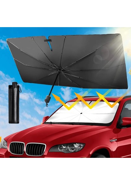 Araba Oto Ön Cam Şemsiye (140 Cm*80 Cm)