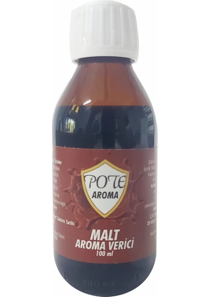 Pote Aroma Çikolata hazır karısım  Malt Viski Aroması kiti 100ML