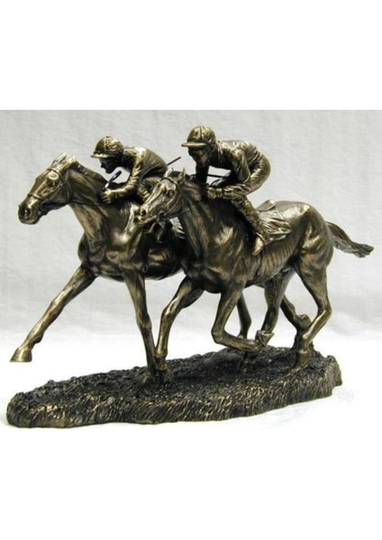 Wıse Veronese Serisi-Wise Atlar-Wıse 2li Atlı Jokey-32*14*20 CM– Dekoratif Obje ve Koleksiyonluk Model indirimleri