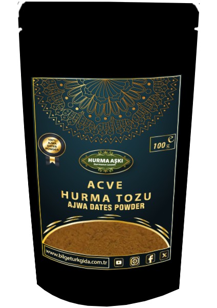 Hurma Aşkı Acve Hurma Tozu 100 gr