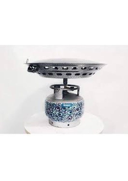 Tekno Trust Sac Tüplü Sac 45 cm Tüp Üstü Katmer Kavurmasacı Çift Fonksiyon