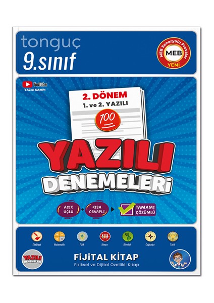 Akademi 9. Sınıf 2. Dönem 1 ve 2. Yazılı Denemeleri