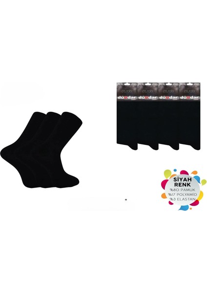 Erkek Dikişsiz Likralı Penye Desenli Soket Çorap 003 - 6 Adet fiyatları